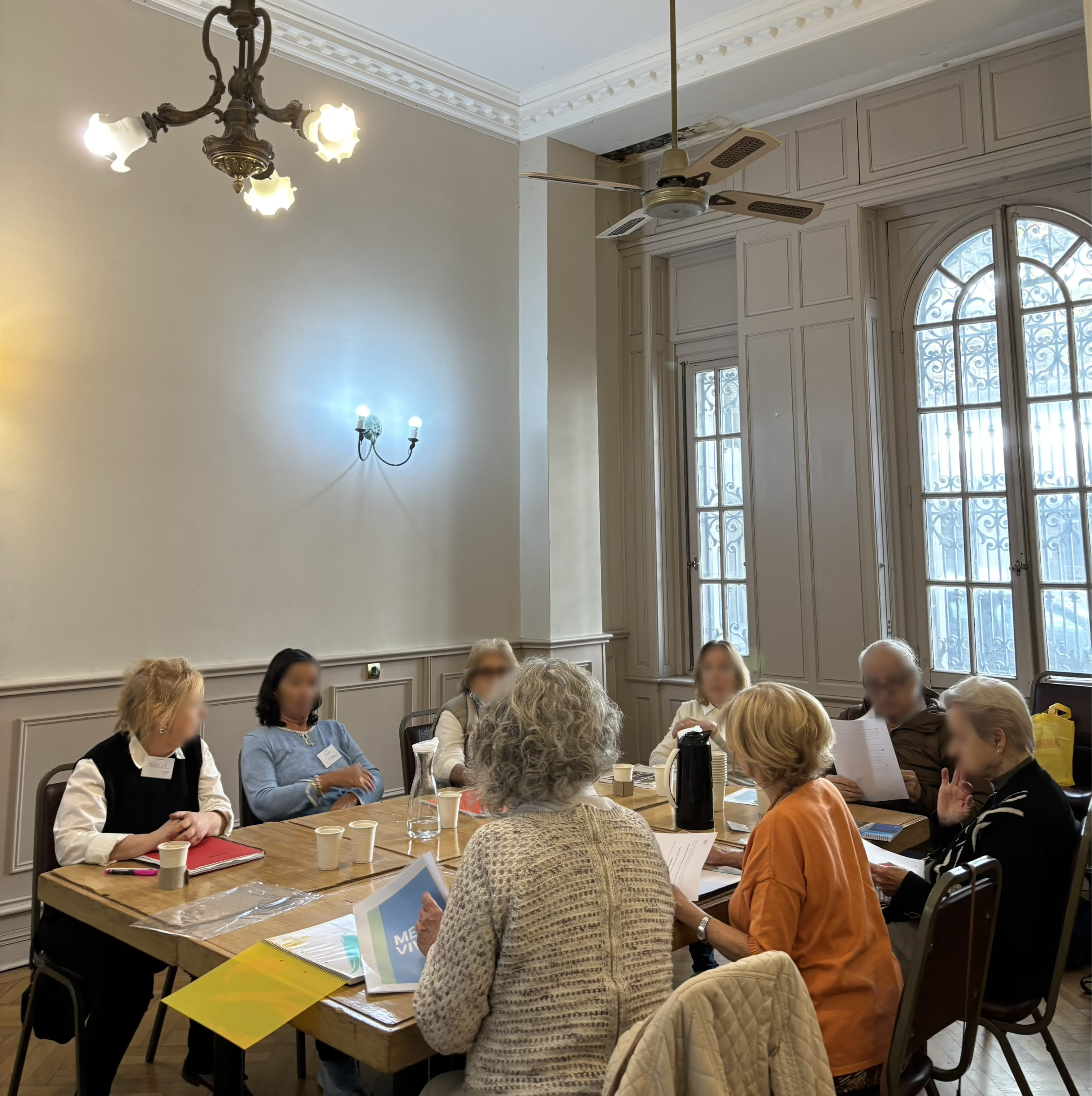 Taller de Memoria Mente Viva - Participantes en clase